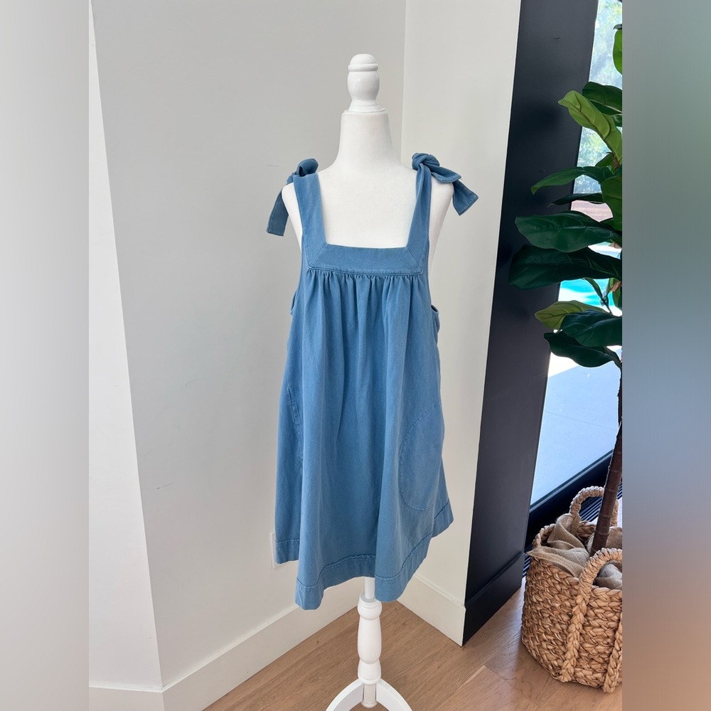 Blue demon babydoll dress